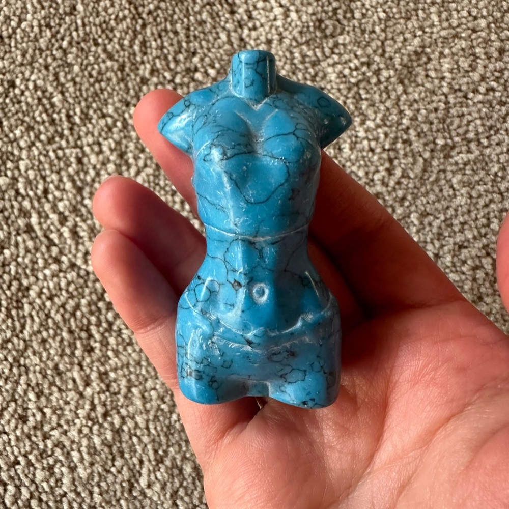 Turquoise Lady Body Art